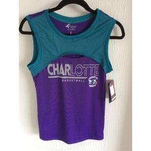 NWT Charlotte Basketball NBA, Women’s Shirt, L, Cute Design, 4her By Carl Banks
